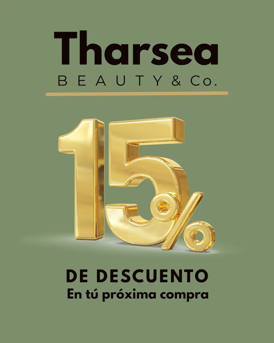 15% de Descuento Tharsea Beauty